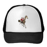 Santa Claus Riding A Giraffe Hat