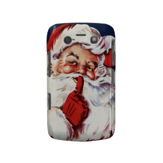 Santa Claus Saying SH-H-H