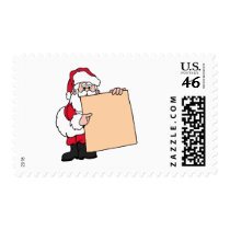 Santa Claus Sign postage