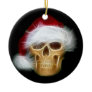 Santa Claus skull Christmas Tree Ornaments
