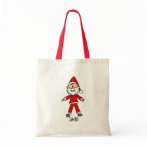 Santa Claus Stick Figure Bag by stick_figures Santa Claus Stick Figure Bag