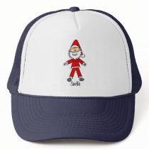 Santa Claus Stick Figure Hat by stick_figures Santa Claus Stick Figure Hat