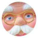 Santa Claus stickers