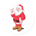 Santa Claus stickers