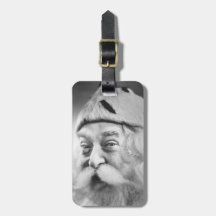 Santa Claus Tag For Bags