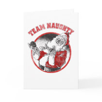 Santa Claus - Team Naughty cards