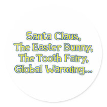 Santa Claus, The Easter Bunny, The Tooth Fairy, Gl stickers