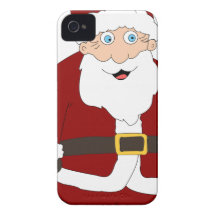 Santa Claus tie iPhone 4 Cover