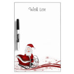 Santa Claus Wish List Dry Erase Board