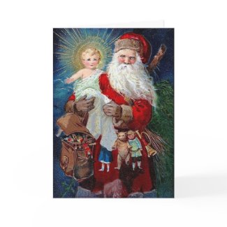 Santa Claus with Christ Child
