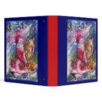SANTA CLAUS WITH HARP binders by bulgan_lumini SANTA CLAUS WITH HARP binders