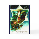 Santa Claus with Pack Greeting Card Santa Claus with Pack Greeting Card