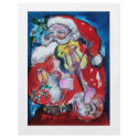 SANTA CLAUS  WITH VIOLIN flyers
