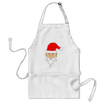 Santa Clause Art Aprons