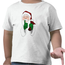 Santa Clause Baby Shirt Fun Toddler Santa T-shirts
