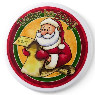Santa Clause button