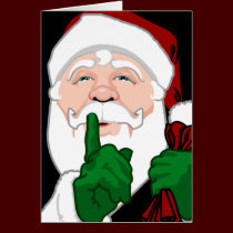 Santa Clause Card Christmas Greeting Card cards