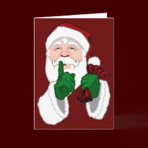 Santa Clause Cards Christmas Greetings Card cards