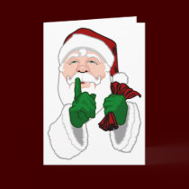 Santa Clause Cards Christmas Greetings Card
