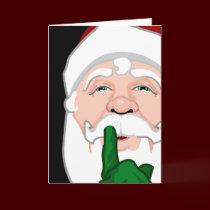Santa Clause Cards Christmas Greetings Card cards