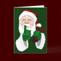 Santa Clause Cards Christmas Greetings Card cards