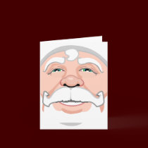Santa Clause Cards Christmas Greetings Card cards