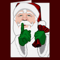 Santa Clause Cards Christmas Greetings Card cards