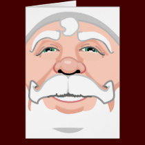 Santa Clause Cards Christmas Greetings Card cards