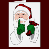 Santa Clause Cards Christmas Greetings Card cards
