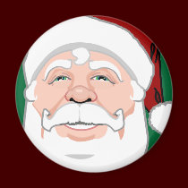Santa Clause Magnets Fun Santa Decor & Gifts magnets