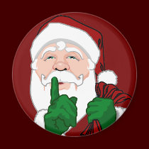Santa Clause Magnets Fun Santa Decor & Gifts magnets