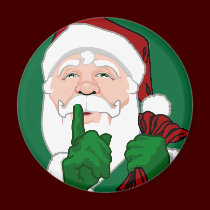 Santa Clause Magnets Fun Santa Decor & Gifts magnets