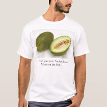 Santa Clause melon t-shirts