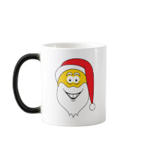 Santa Clause Smiley Face mugs by doonidesigns Santa Clause Smiley Face mugs