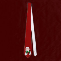 Santa Clause Tie Festive Christmas Neckties & Gift