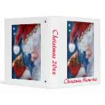 Santa Clause & Wildlife Christmas Charity Album binders