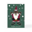 santa claws cards
