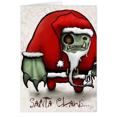 Santa Claws... Cards