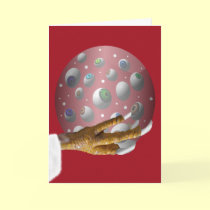 Santa Claws is comin'! cards