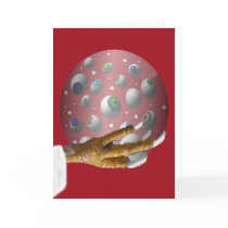 Santa Claws is comin'! cards