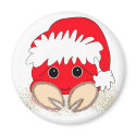 Santa Claws magnets by totallypainted Santa Claws magnets