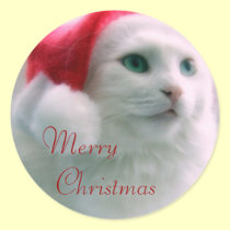 Santa Claws stickers by JCatGarden Santa Claws stickers