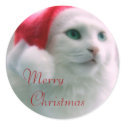 Santa Claws stickers