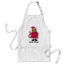 Santa Claws Tiger aprons