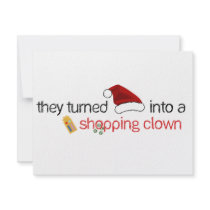 SANTA CLOWN invitations by see3ee SANTA CLOWN invitations