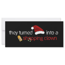 SANTA CLOWN rack cards by see3ee SANTA CLOWN rack cards