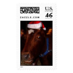 Santa Cow Stamp