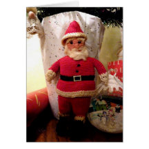 Santa Crochet - Card