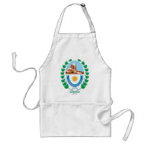 santa cruz, Argentina aprons by bestflag santa cruz, Argentina aprons
