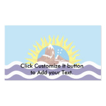 Santa Cruz, Argentina Business Card Template